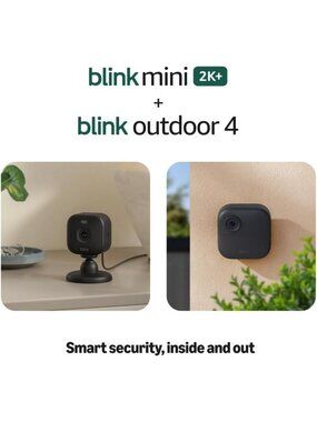Wireless 2K Smart Security Camera with 2-Year Battery & Sync Module